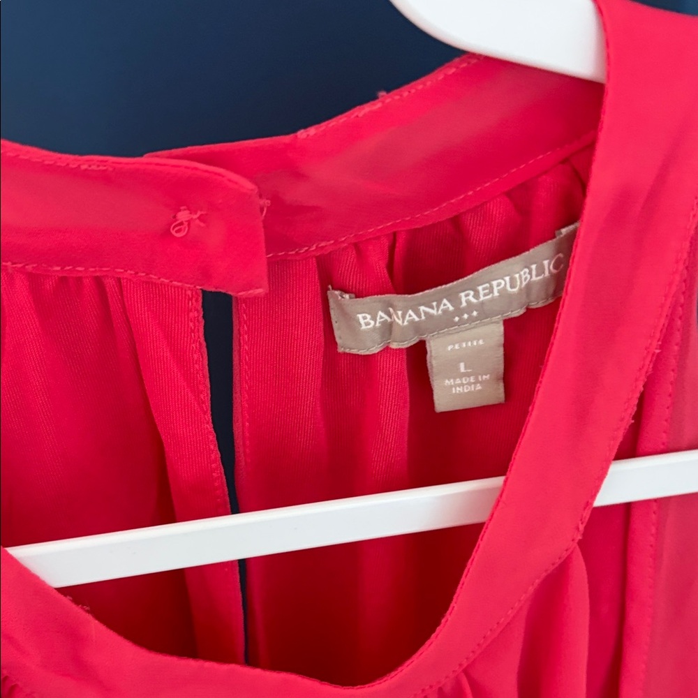 Banana Republic Women's Red Top